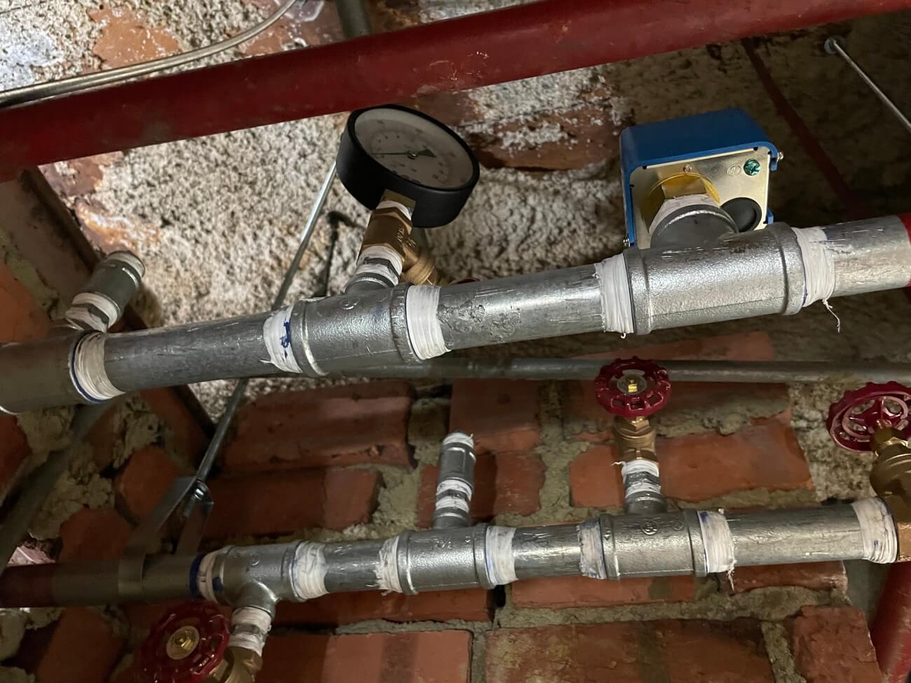 Piping To Supply Chilled Water